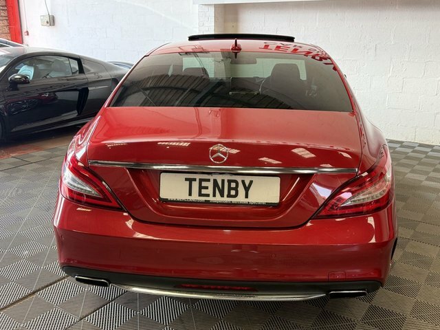 Mercedes-Benz CLS Cls220 D Amg Line Premium Red #5