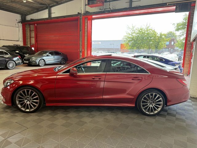 Mercedes-Benz CLS Cls220 D Amg Line Premium Red #4