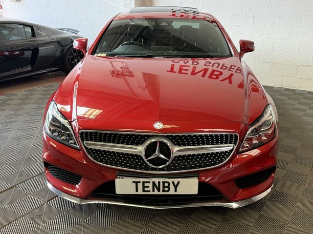 Mercedes-Benz CLS Cls220 D Amg Line Premium Red