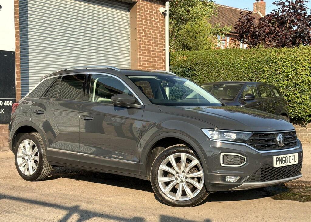 Volkswagen T-Roc 1.5 Tsi Evo Sel Euro 6 Ss Grey #4