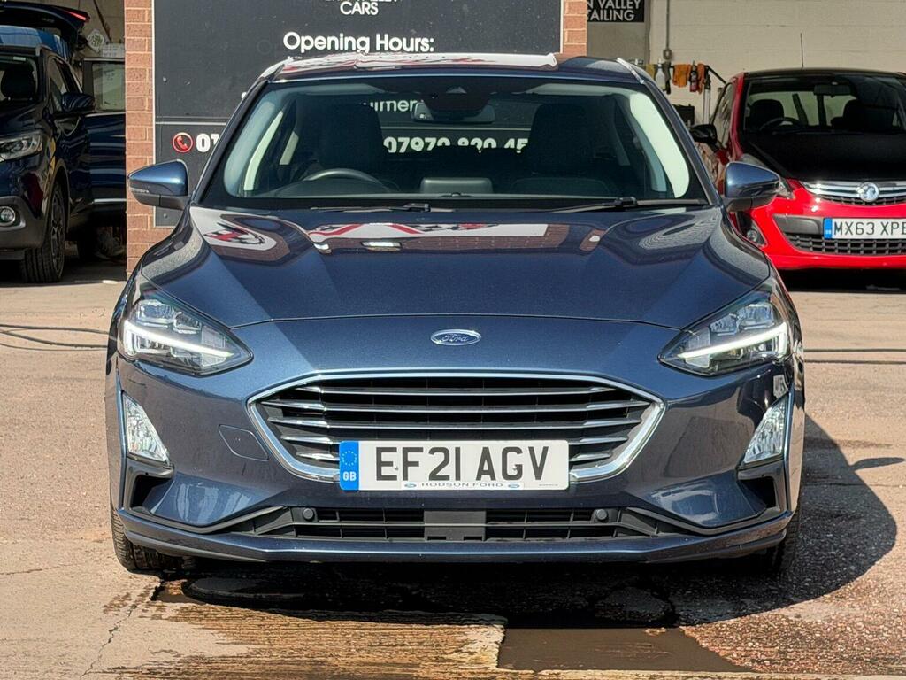 Ford Focus 1.0T Ecoboost Mhev Titanium X Edition Euro 6 Ss EF21AGV Blue #2
