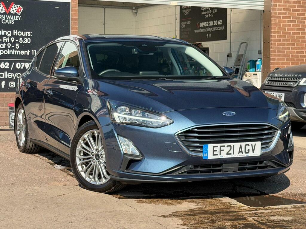 Ford Focus 1.0T Ecoboost Mhev Titanium X Edition Euro 6 Ss Blue