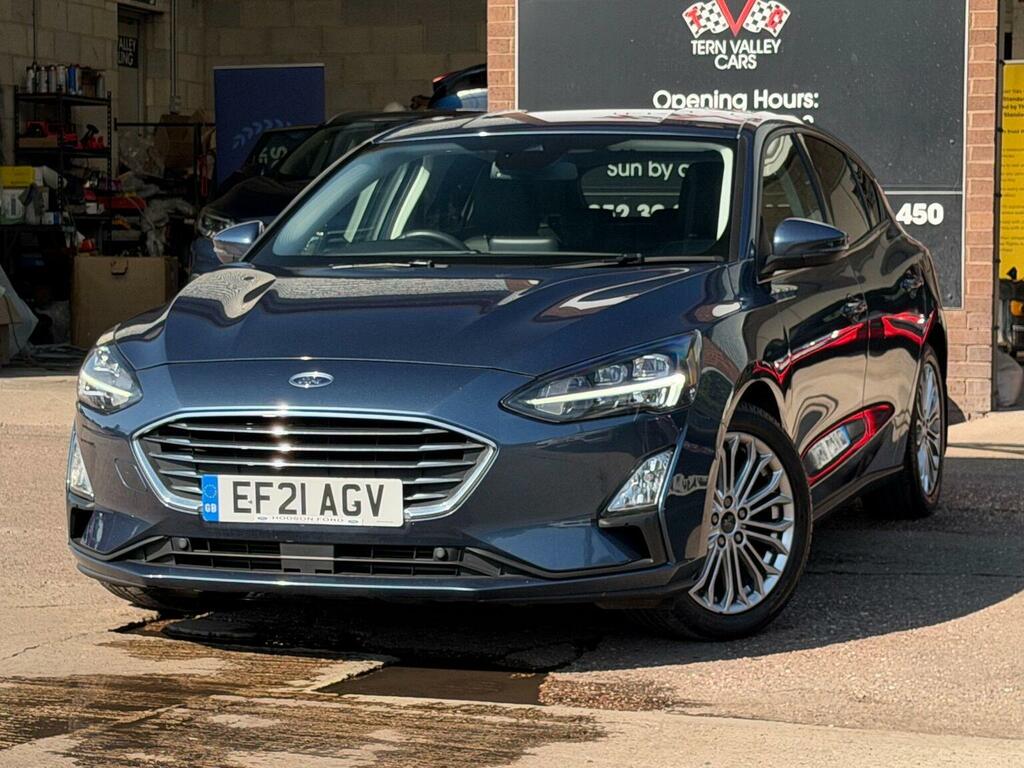 Ford Focus 1.0T Ecoboost Mhev Titanium X Edition Euro 6 Ss EF21AGV Blue #6