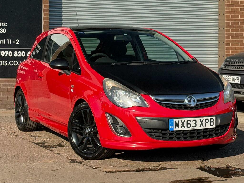 Vauxhall Corsa 1.2 16V Limited Edition Euro 5 Red