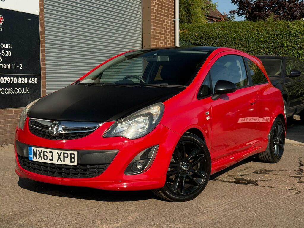Vauxhall Corsa 1.2 16V Limited Edition Euro 5 Red #3