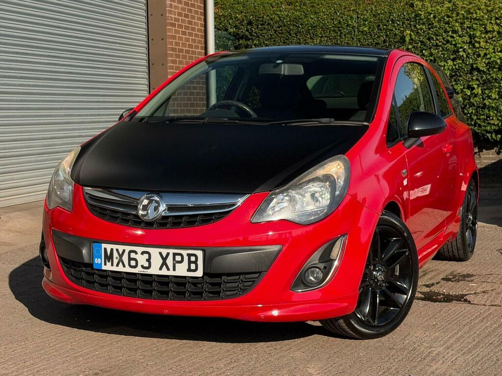 Vauxhall Corsa 1.2 16V Limited Edition Euro 5 Red #6