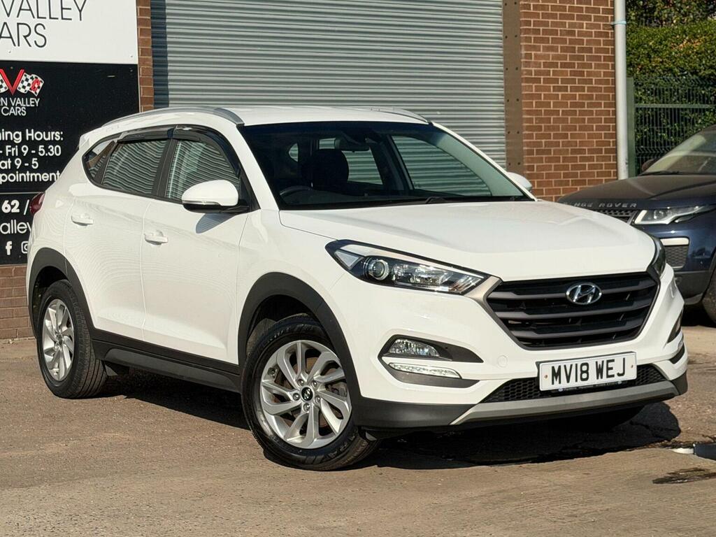 Hyundai Tucson 1.6 Gdi Blue Drive Se Euro 6 Ss White #4