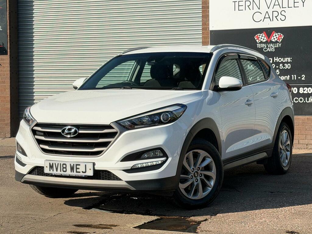 Hyundai Tucson 1.6 Gdi Blue Drive Se Euro 6 Ss White #6