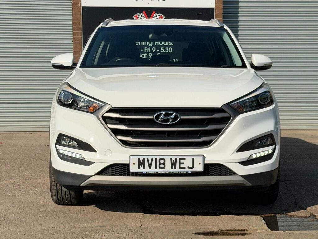 Hyundai Tucson 1.6 Gdi Blue Drive Se Euro 6 Ss White #5