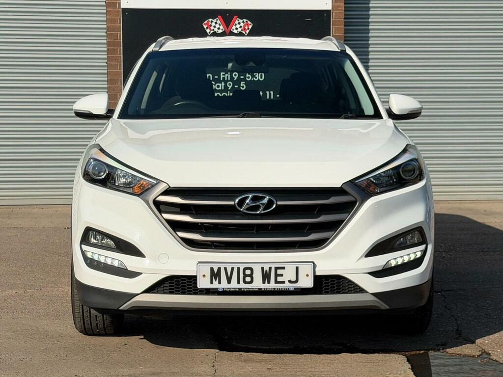 Hyundai Tucson 1.6 Gdi Blue Drive Se Euro 6 Ss White #2