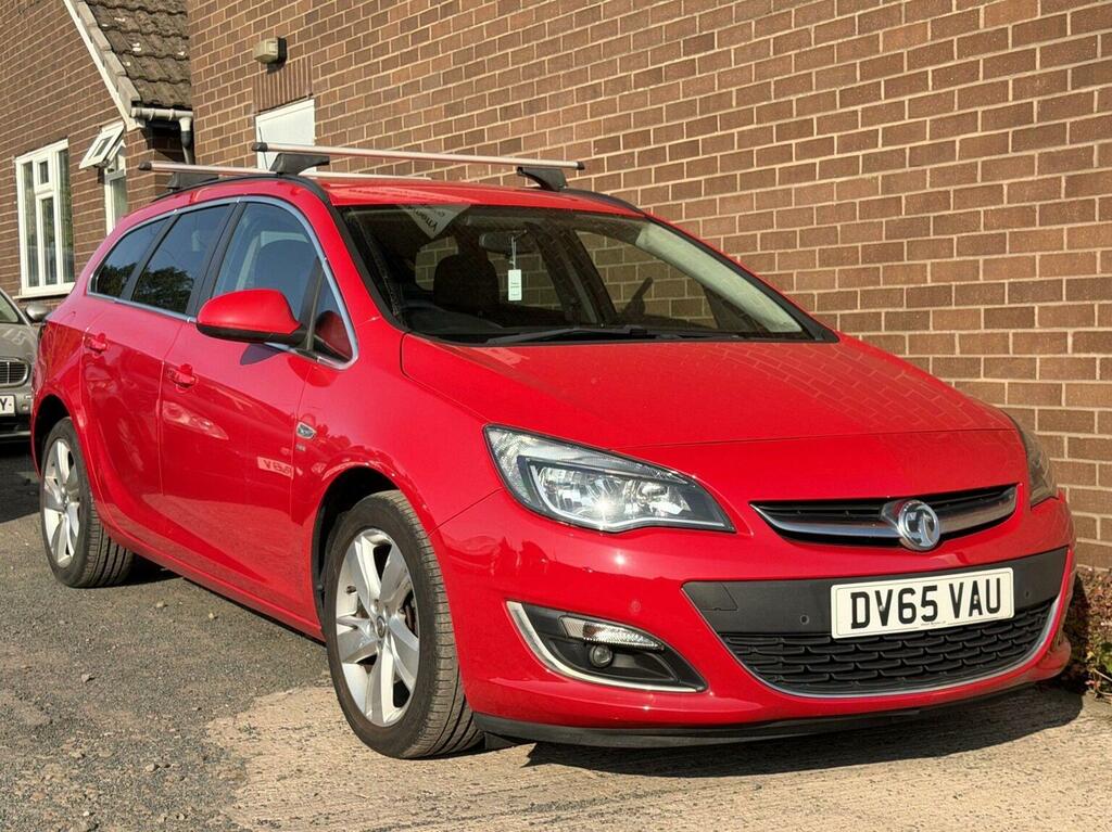 Vauxhall Astra 1.6I Sri Sports Tourer Euro 6 Red #2