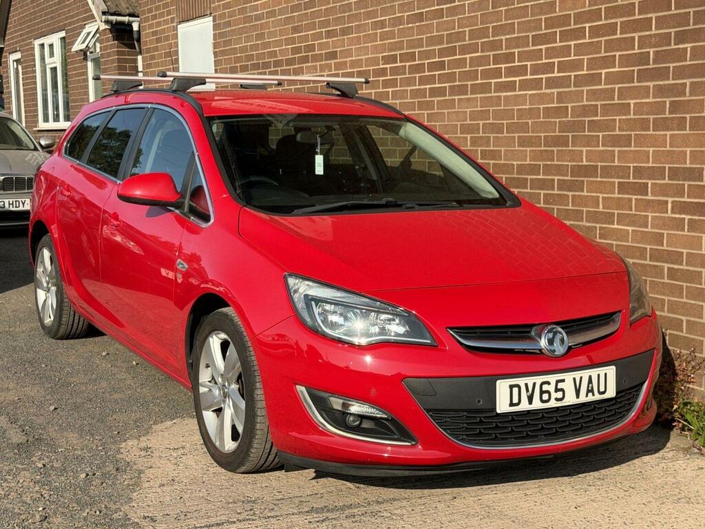Vauxhall Astra 1.6I Sri Sports Tourer Euro 6 Red