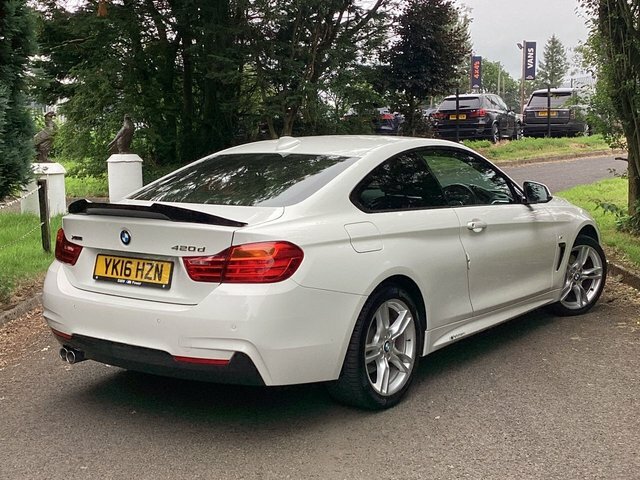 BMW 4 Series Gran Coupe 2.0 420D M Sport Coupe Xdrive Euro Red #4
