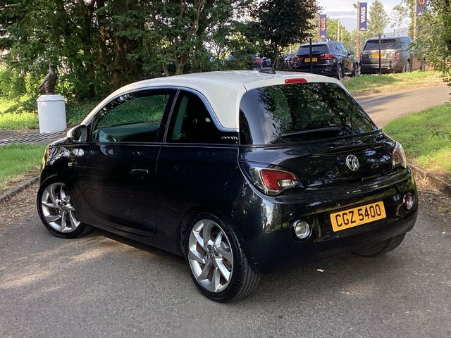 Vauxhall Adam 1.0I Turbo Ecoflex Slam Hatchback Manua Black #6