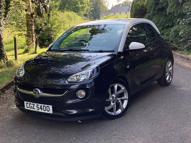 Vauxhall Adam 1.0I Turbo Ecoflex Slam Hatchback Manua Black