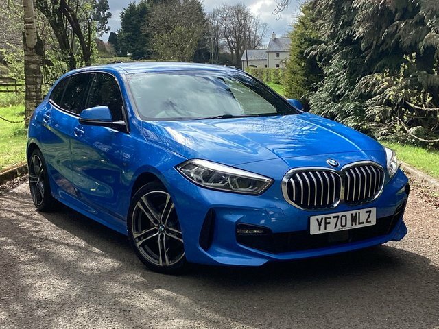 BMW 1 Series 1.5 116D M Sport Hatchback Dct Euro 6 Blue #3