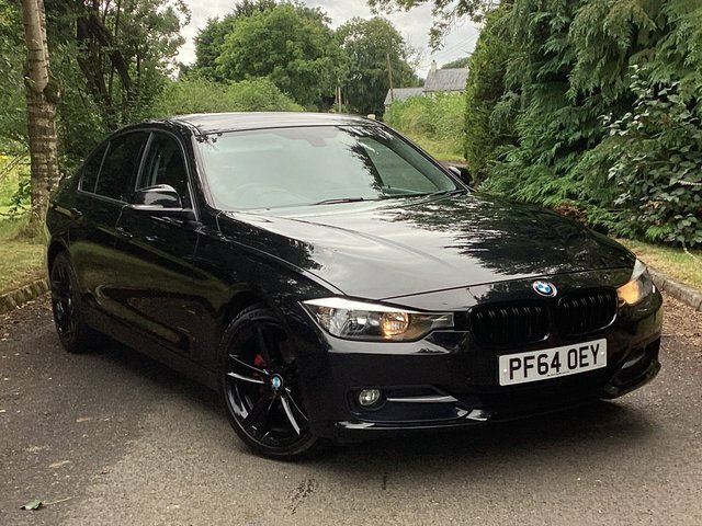 BMW 3 Series 2.0 320D Sport Saloon Euro 5 S Black #3