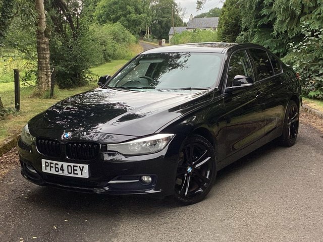 BMW 3 Series 2.0 320D Sport Saloon Euro 5 S Black