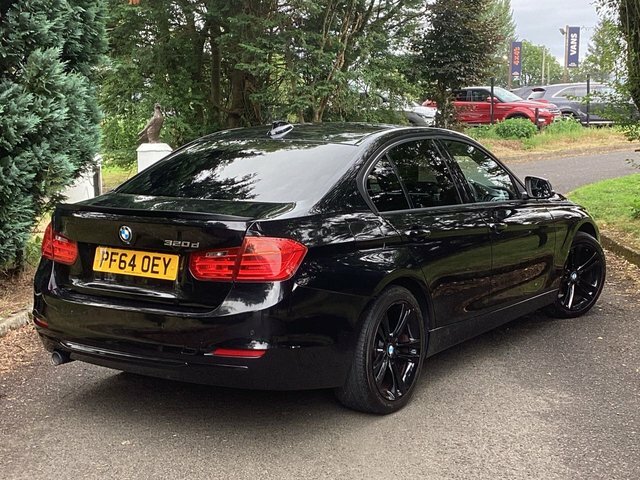 BMW 3 Series 2.0 320D Sport Saloon Euro 5 S Black #4