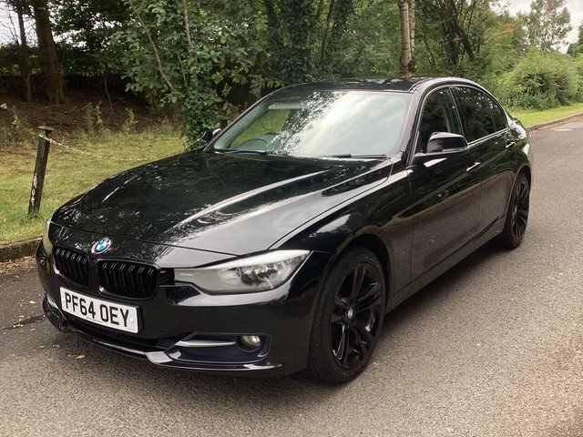 BMW 3 Series 2.0 320D Sport Saloon Euro 5 S Black #5
