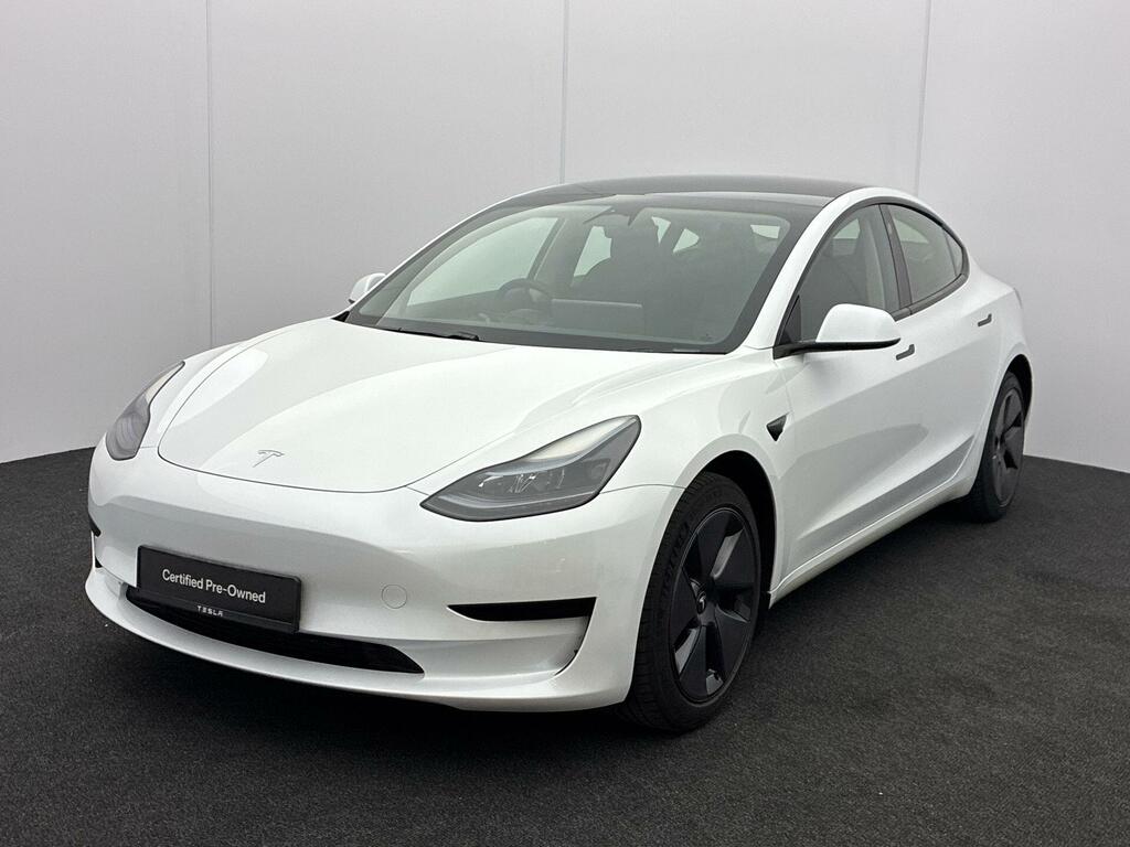 Tesla Model 3 Auto Rwd 4dr White #4