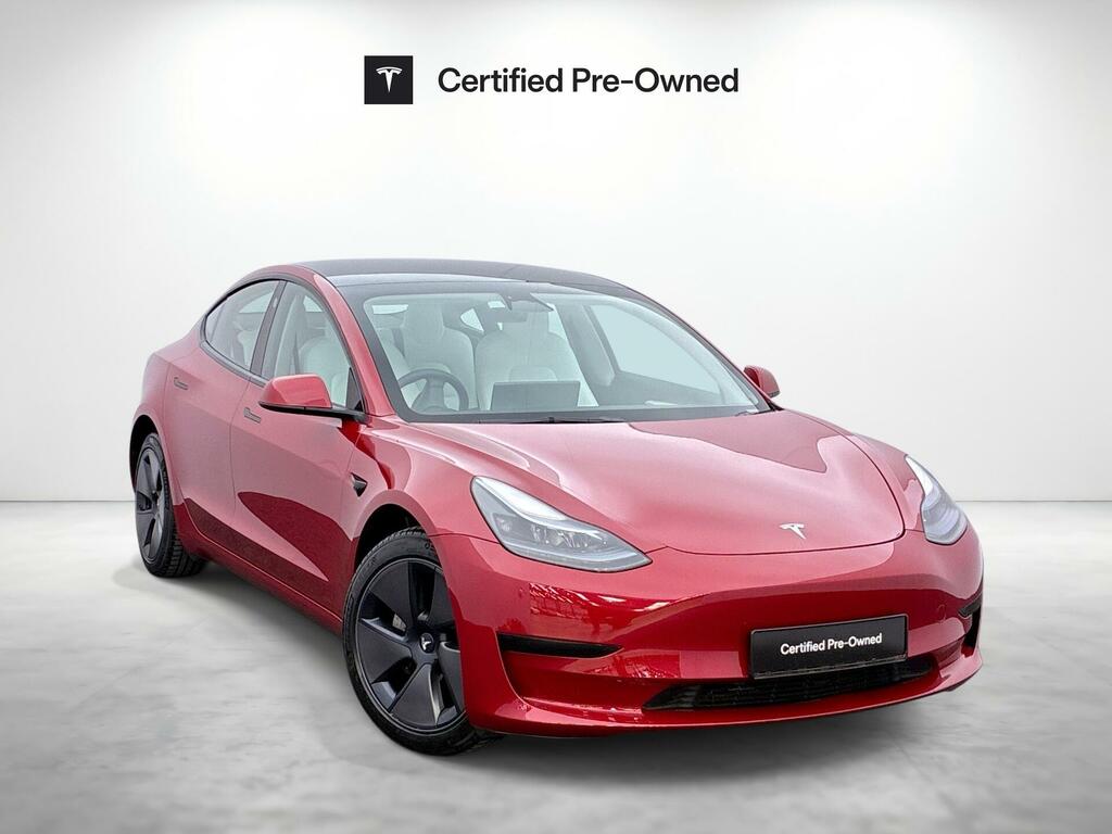 Tesla Model 3 Auto Rwd 4dr Red