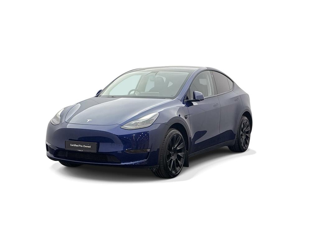 Tesla Model Y Long Range Blue #4