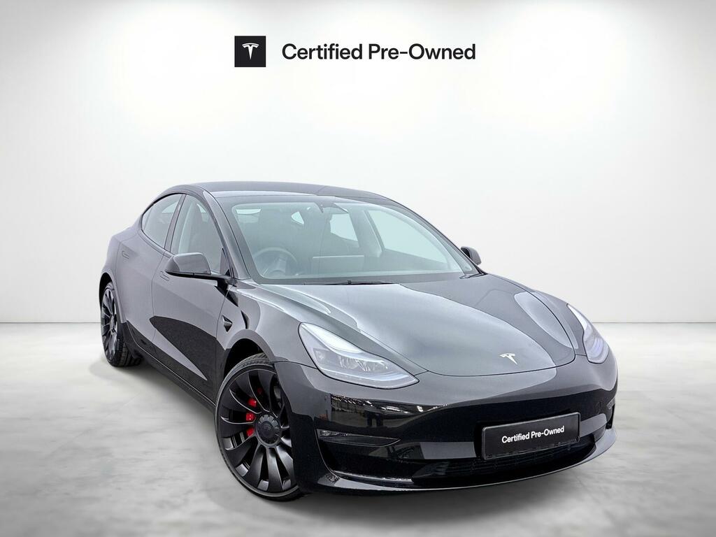 Tesla Model 3 Performance Black
