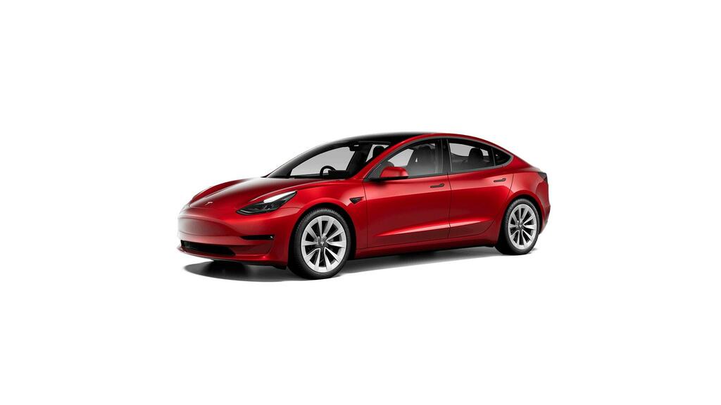 Tesla Model 3 Long Range Red