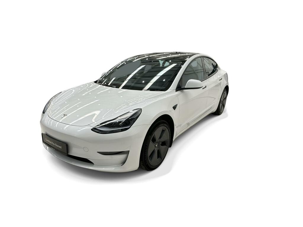 Tesla Model 3 Long Range Rwd White #4