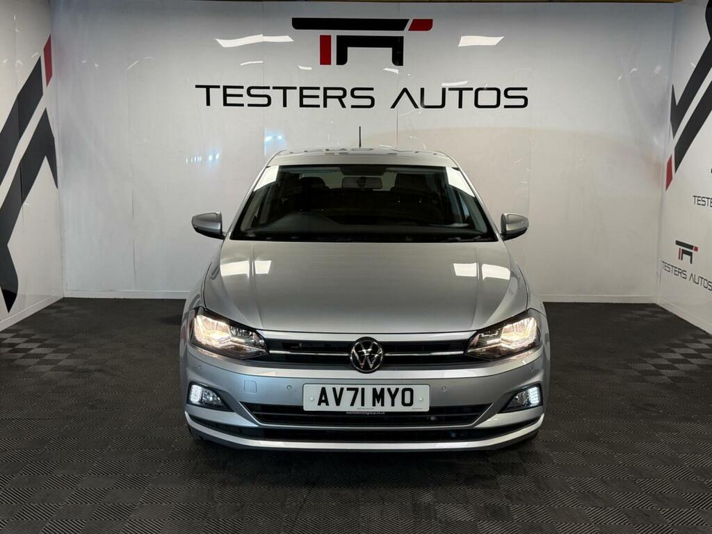 Volkswagen Polo Hatchback 1.0 Tsi Match Dsg Euro 6 Ss 2021 AV71MYO Silver #3
