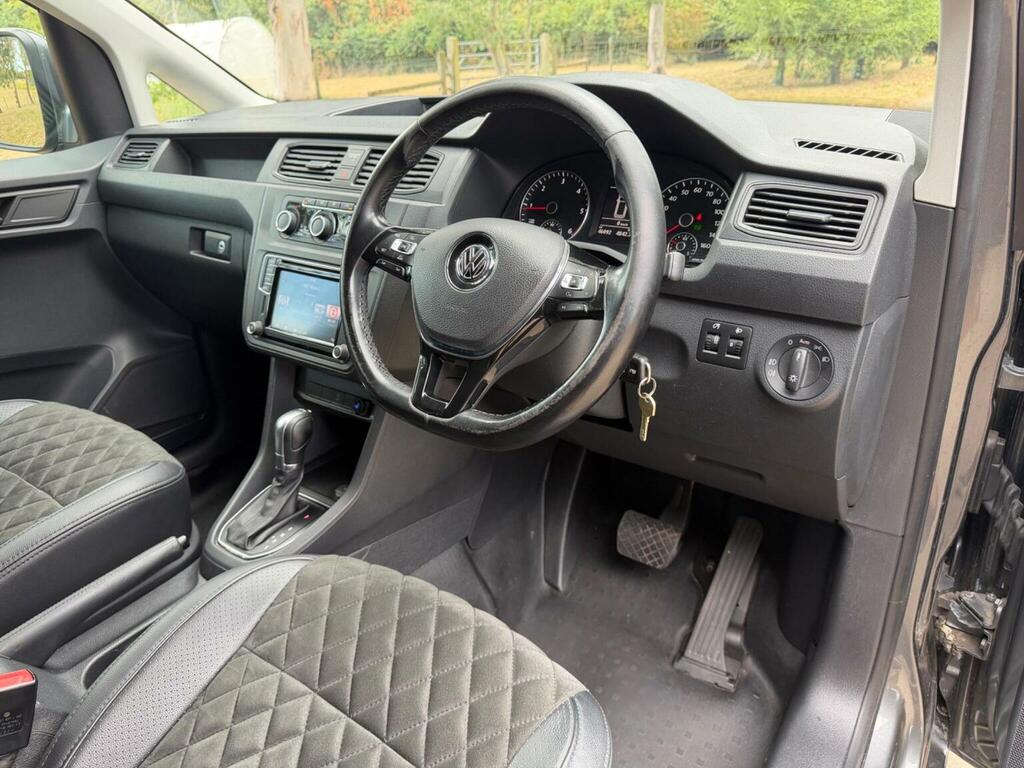 Volkswagen Caddy Panel Van 2.0 Tdi C20 Bluemotion Tech Highline Dsg DG66YEV Grey #4