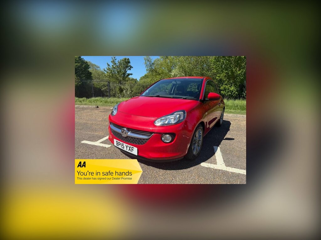 Vauxhall Adam 1.2I Jam Euro 6 Red