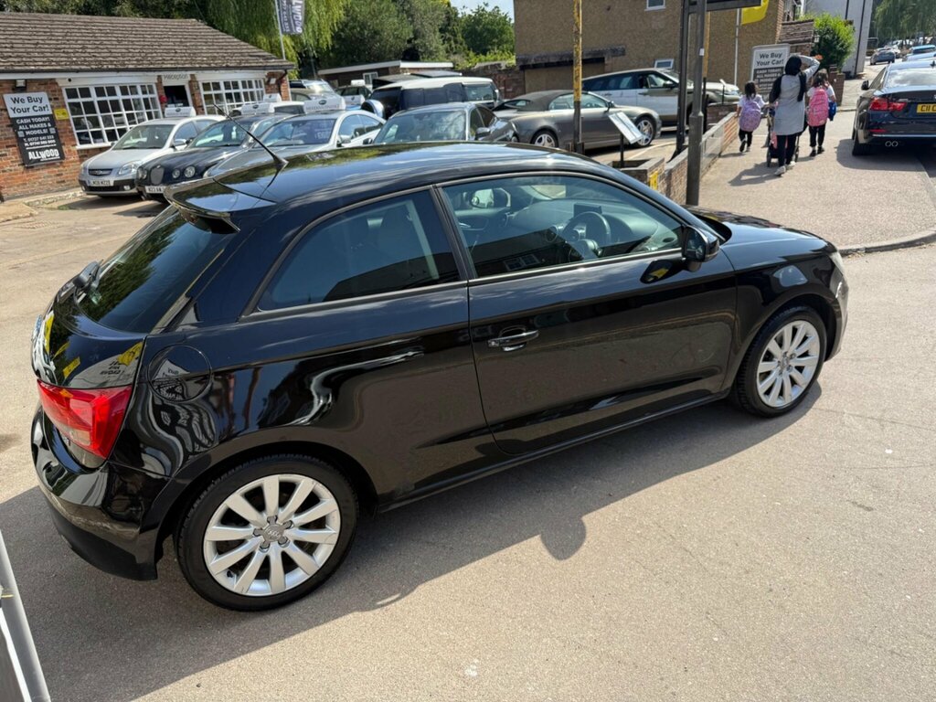 Audi A1 Hatchback Black #7