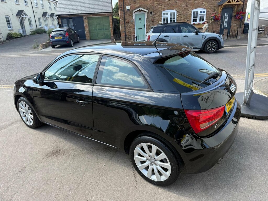 Audi A1 Hatchback Black #9