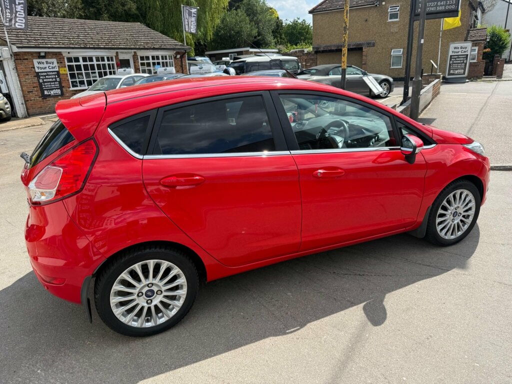 Ford Fiesta 1.0T Ecoboost Titanium Euro 5 Ss Red #4