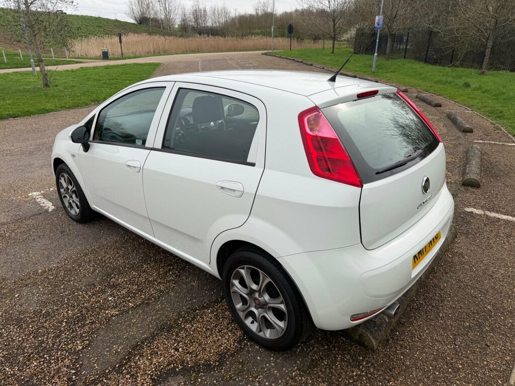 Fiat Punto 1.2 Easy Euro 6 White #5