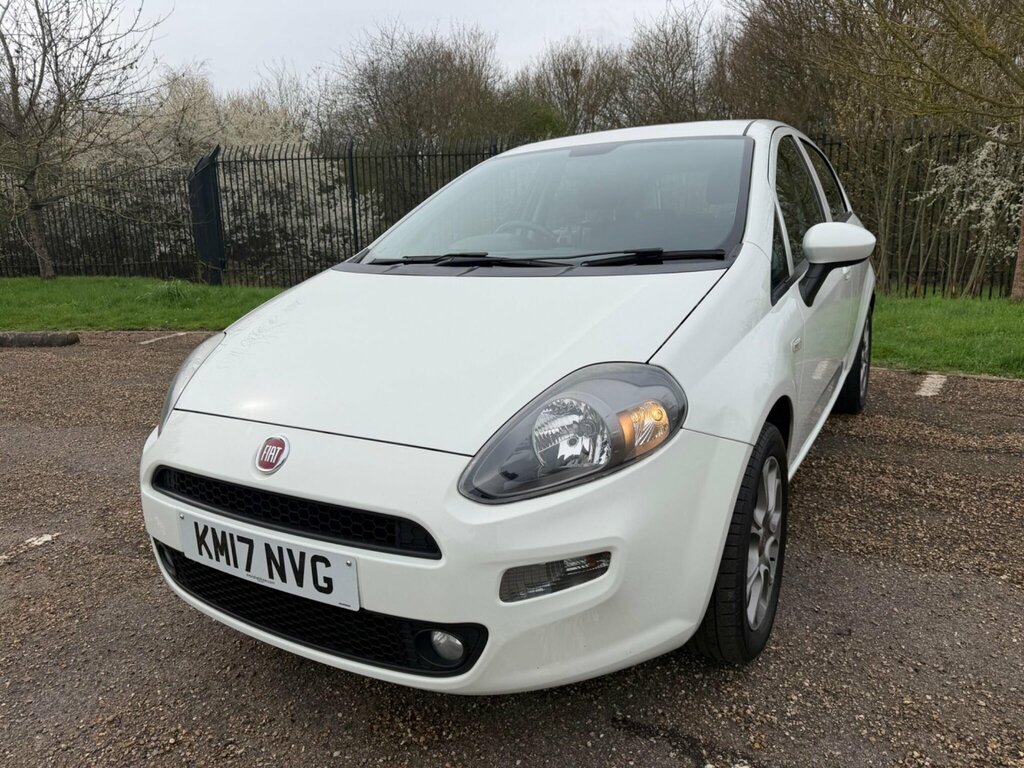 Fiat Punto 1.2 Easy Euro 6 White #2