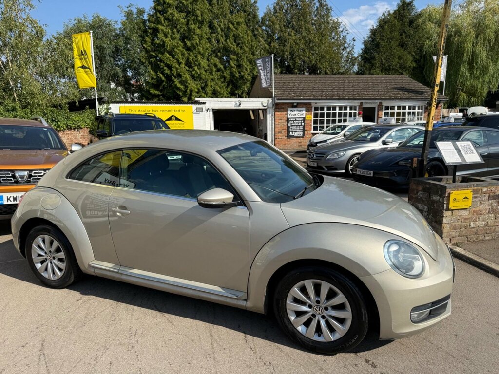 Volkswagen Beetle 1.6 Tdi Bluemotion Tech Design Euro 5 Ss Silver #2
