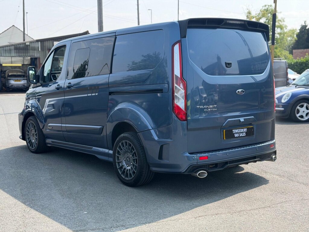 Ford Transit Custom 2.0 320 Ecoblue Ms-rt Crew Van Double Cab Dies G5WDJ Blue #6