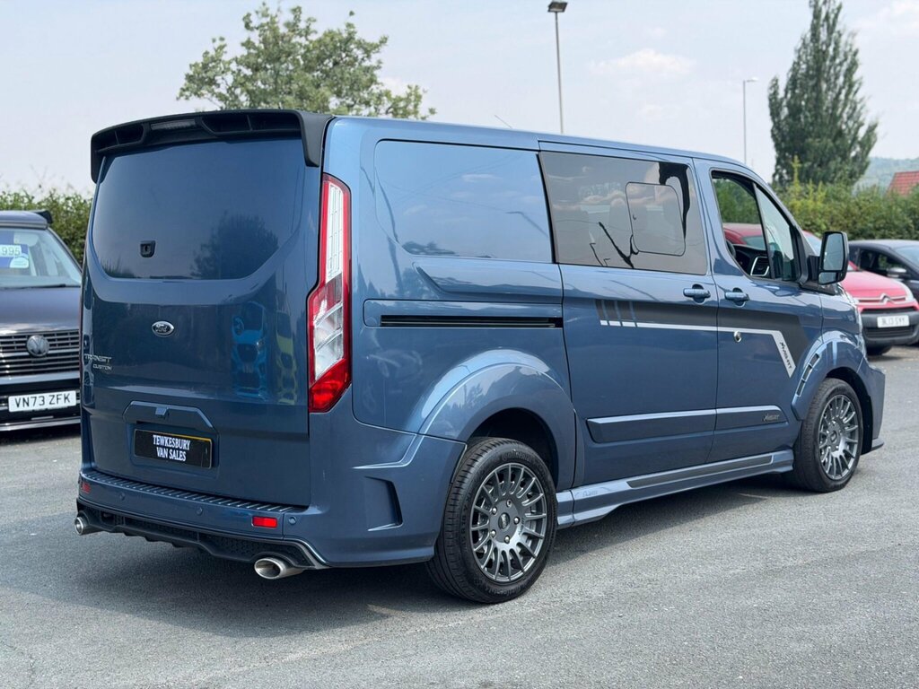 Ford Transit Custom 2.0 320 Ecoblue Ms-rt Crew Van Double Cab Dies G5WDJ Blue #3