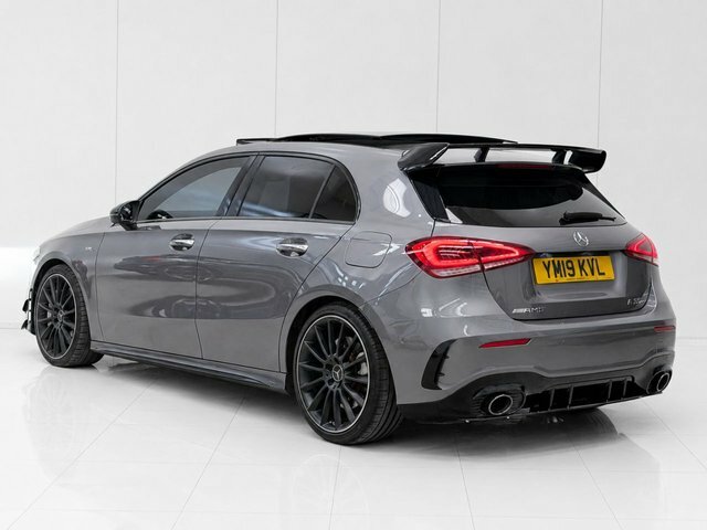 Mercedes-Benz A Class 2019 2.0 A35 Amg Premium Plus Hatchback Petr Grey #4