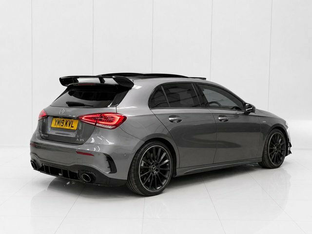 Mercedes-Benz A Class 2019 2.0 A35 Amg Premium Plus Hatchback Petr Grey #3