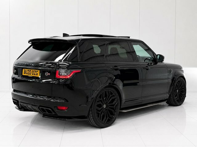 Land Rover Range Rover Sport 2020 5.0 P575 V8 Gpf Svr Suv 4Wd E BU20OZG Black #3