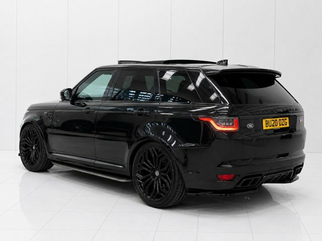 Land Rover Range Rover Sport 2020 5.0 P575 V8 Gpf Svr Suv 4Wd E BU20OZG Black #4