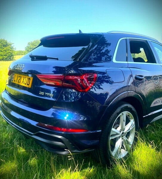 Audi Q3 Tfsi S Line LV21XUD Blue #6