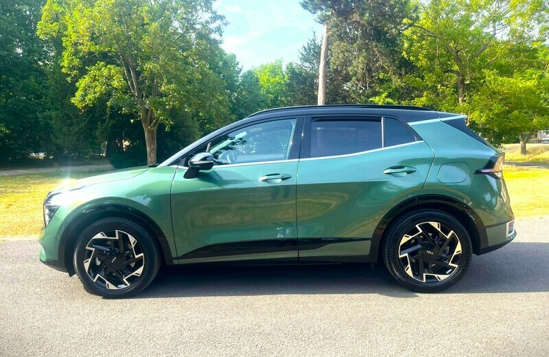 Kia Sportage Gt-line S Green #4