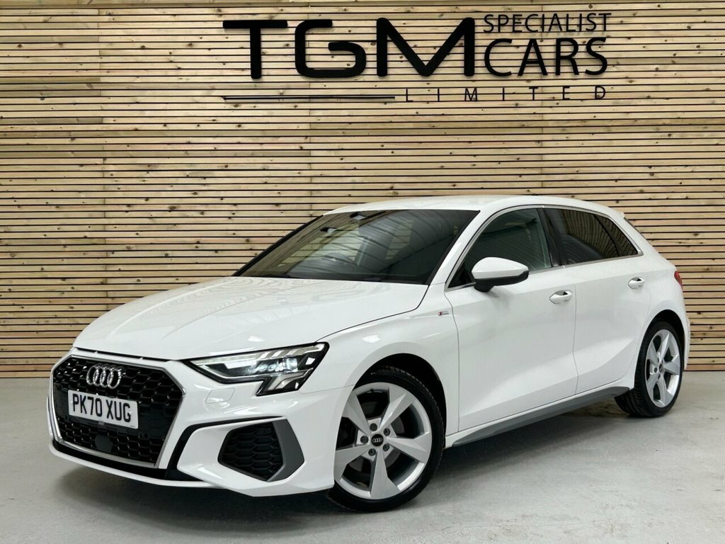 Audi A3 1L S Line PK70XUG White #2