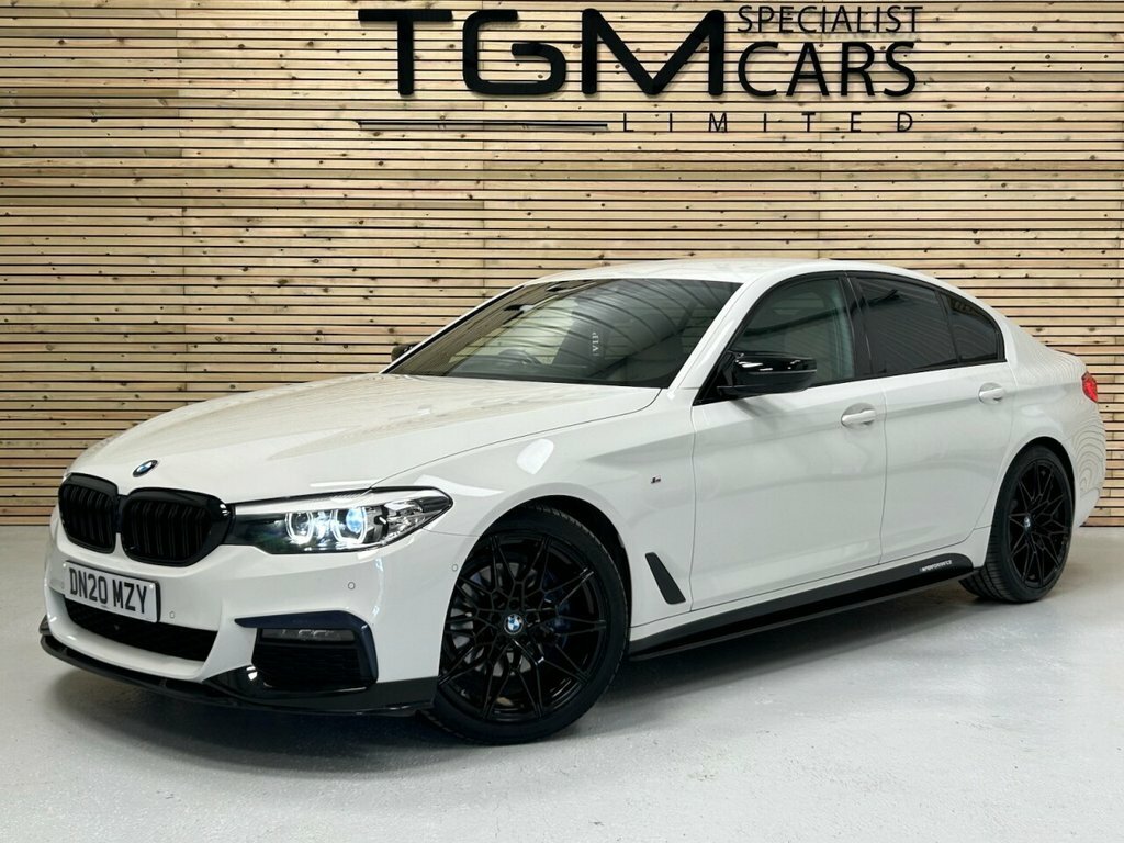 BMW 5 Series 3L M Sport White #2
