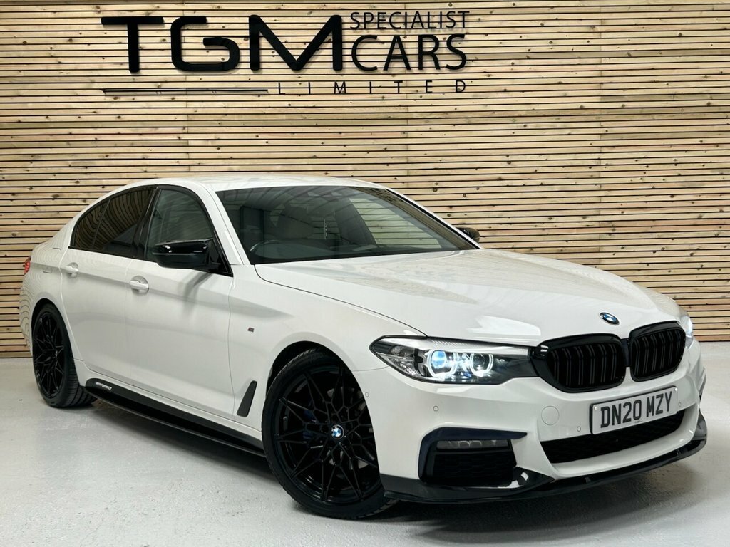 BMW 5 Series 3L M Sport White